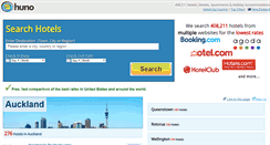 Desktop Screenshot of huno.co.nz